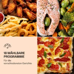 Vigor Air Heißluftfritteuse 1800 W 30 Liter 18 Programme -Haushaltsgeräte Geschäft 10039940 de 0004 logo