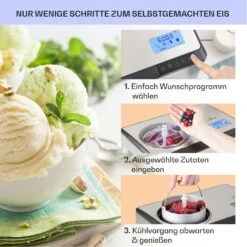 Dolce Bacio Smart Eiscremebereiter Yogurtmaker Kompressor 2 Liter WiFi Touch Edelstahl 13 Dolce Bacio Smart Eiscremebereiter Yogurtmaker Kompressor 2 Liter WiFi Touch Edelstahl -Haushaltsgeräte Geschäft 10040048 de 0004 logo