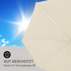 Blumfeldt Calais Sonnenschirm LED Aluminium-Rahmen Polyester-Bespannung UV 50 16 Blumfeldt Calais Sonnenschirm LED Aluminium-Rahmen Polyester-Bespannung UV 50 -Haushaltsgeräte Geschäft 10040097 de 0006 logo