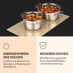 Victoria Domino Induktionskochfeld Einbau 3500W Flexzone Timer -Haushaltsgeräte Geschäft 10040200 de 0005 logo