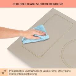 Victoria 5 Flex Induktionskochfeld Einbau 7400W 2 Flexzonen Timer -Haushaltsgeräte Geschäft 10040204 de 0008 usp