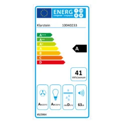 Alina 90 Smart Dunstabzugshaube 90cm 594m³/h LED Ambiente Glasfront 17 Alina 90 Smart Dunstabzugshaube 90cm 594m³/h LED Ambiente Glasfront -Haushaltsgeräte Geschäft 10040233 energy label