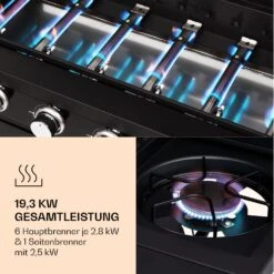 Valdosta 6.1 Gasgrill 6+1 Brenner 19,3 KW Gesamtleistung -Haushaltsgeräte Geschäft 10040269 de 0004 logo