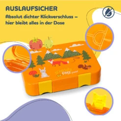 Junior Lunchbox 6 Fächer 21,3 X 15 X 4,5 Cm (BxHxT) BPA-frei -Haushaltsgeräte Geschäft 10040339 de 0003 usp