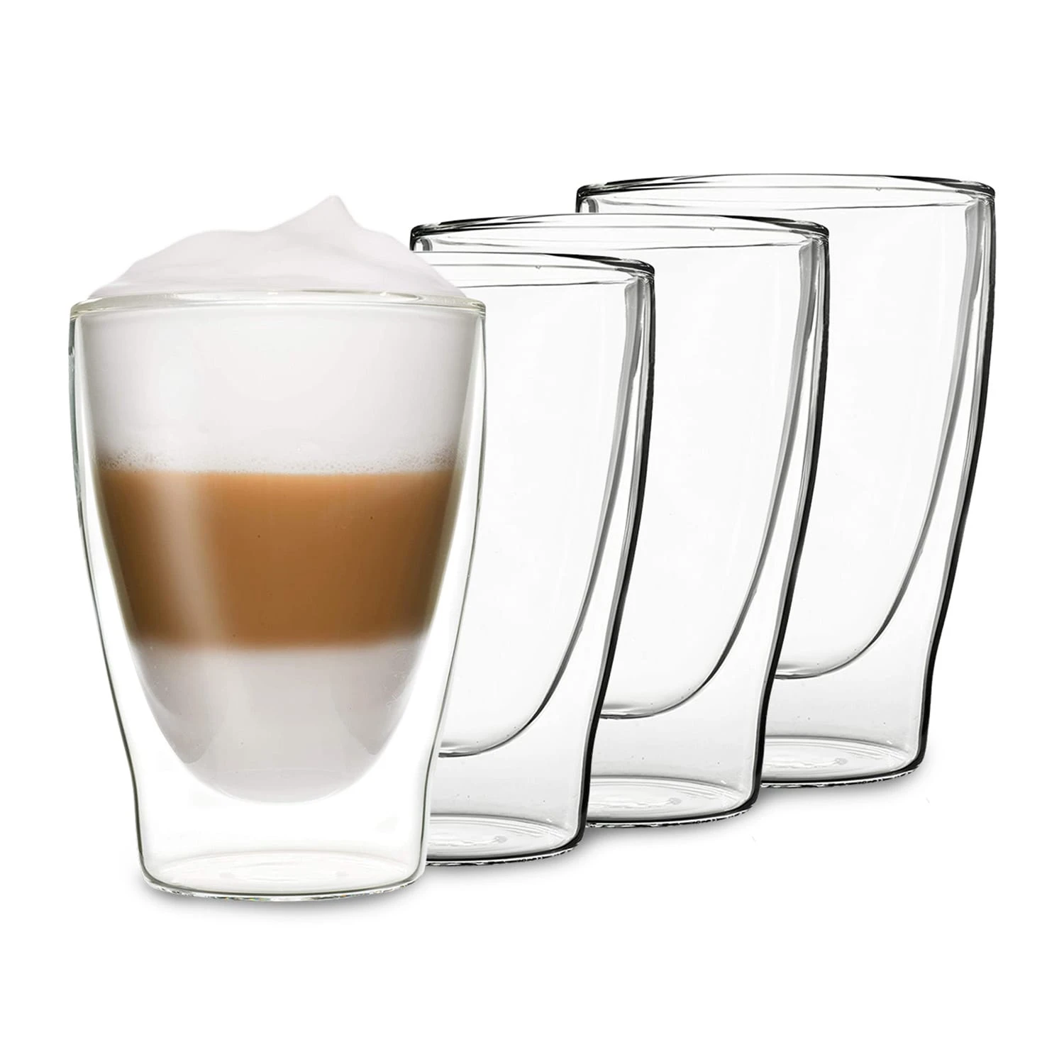 DUOS Doppelwandiges Glas | Thermoglas | 310 Ml | Trinkglas | Espressoglas, Teeglas, Shotglas | Für Heiße Und Kalte Getränke | Borosilikatglas| Hitze- Und Kältebeständig | Handgemacht | Spülmaschinenfest | Schwebe-Effekt 3 DUOS Doppelwandiges Glas | Thermoglas | 310 Ml | Trinkglas | Espressoglas, Teeglas, Shotglas | Für Heiße Und Kalte Getränke | Borosilikatglas| Hitze- Und Kältebeständig | Handgemacht | Spülmaschinenfest | Schwebe-Effekt
