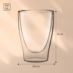 DUOS Doppelwandiges Glas | Thermoglas | 310 Ml | Trinkglas | Espressoglas, Teeglas, Shotglas | Für Heiße Und Kalte Getränke | Borosilikatglas| Hitze- Und Kältebeständig | Handgemacht | Spülmaschinenfest | Schwebe-Effekt 15 DUOS Doppelwandiges Glas | Thermoglas | 310 Ml | Trinkglas | Espressoglas, Teeglas, Shotglas | Für Heiße Und Kalte Getränke | Borosilikatglas| Hitze- Und Kältebeständig | Handgemacht | Spülmaschinenfest | Schwebe-Effekt -Haushaltsgeräte Geschäft 10040364 yy 0007 logo