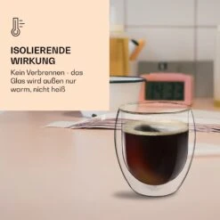 DUOS Jumbo Doppelwandiges Thermoglas 310ml Borosilikatglas Handgemacht -Haushaltsgeräte Geschäft 10040374 de 0002 logo