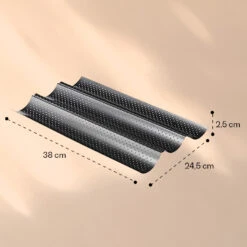 Feelino Baguettblech 3 Mulden -Haushaltsgeräte Geschäft 10040540 yy 0006 logo