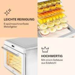 Shaftesbury Dörrautomat 700W Timer-Funktion 35-85°C Digitales Touch-Display -Haushaltsgeräte Geschäft 10040728 de 0005 logo