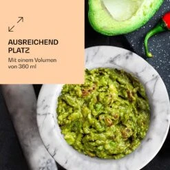 Mörser Mit Stößel 360 Ml Geriffelte Innenseite Rutschfest -Haushaltsgeräte Geschäft 10040839 de 0004 logo