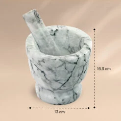 Mörser Mit Stößel 360 Ml Geriffelte Innenseite Rutschfest -Haushaltsgeräte Geschäft 10040839 yy 0006 logo