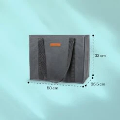 Einkaufstasche 3er Set Wiederverwendbar Waschbar Faltbar Verstärkt -Haushaltsgeräte Geschäft 10040841 yy 0005 logo