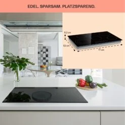 Virtuosa 5 Einbaukochfeld 5 Zonen 8500W Glaskeramik 15 Virtuosa 5 Einbaukochfeld 5 Zonen 8500W Glaskeramik -Haushaltsgeräte Geschäft 10041117 de 0006 usp