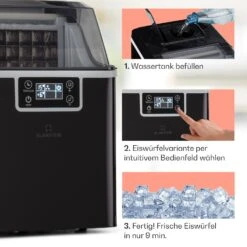 Chios Eiswürfelmaschine 20 Kg/24 H Auto-Clean 3,2-Liter Wassertank -Haushaltsgeräte Geschäft 10041144 de 0004 logo