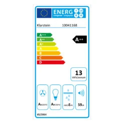 Ava 90 Dunstabzugshaube 90cm Wandhaube WiFi A++ 515m³/h Touch -Haushaltsgeräte Geschäft 10041168 energy label