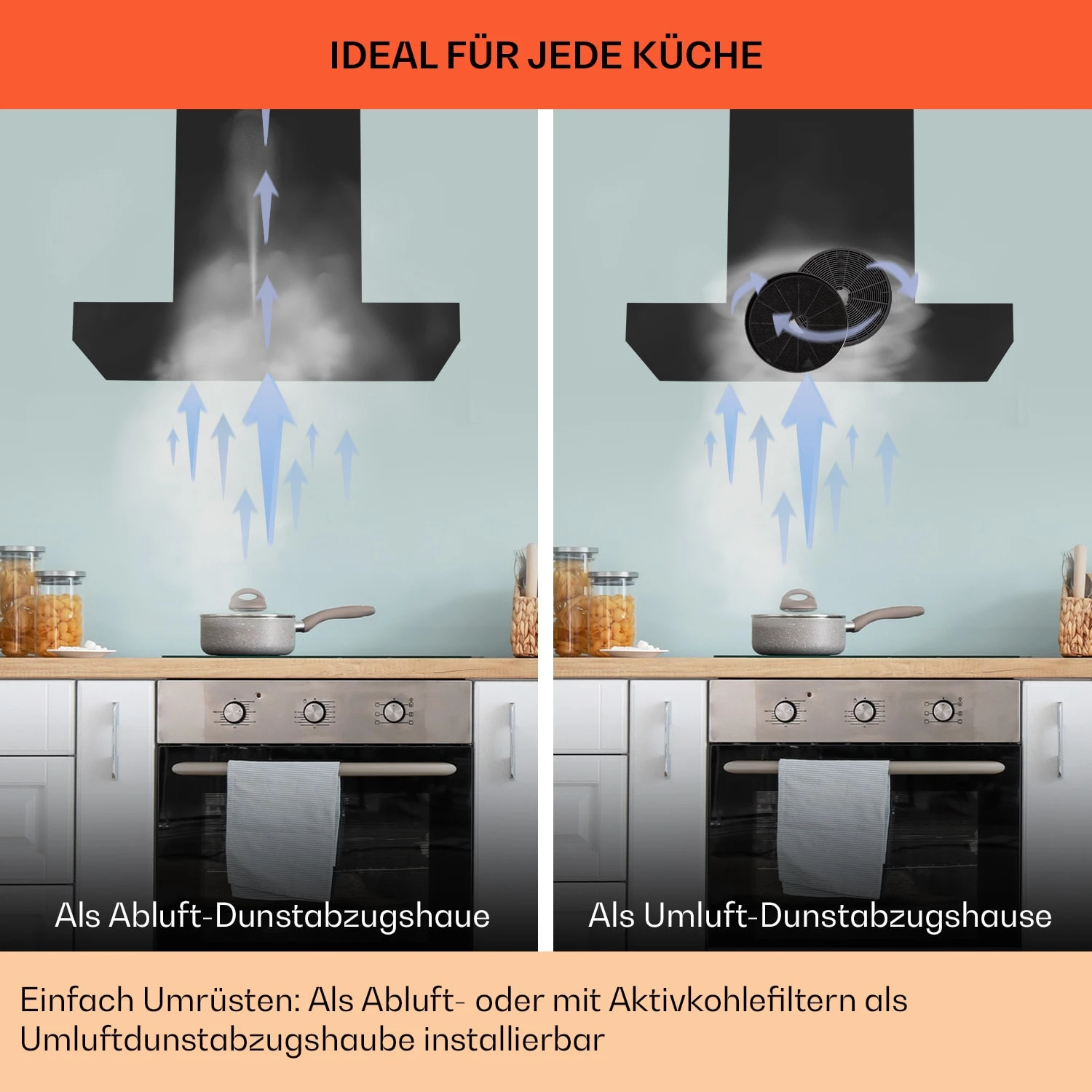 Alinea 60 Dunstabzugshaube 60cm Wandhaube WiFi A++ 500m³/h Touch 9 Alinea 60 Dunstabzugshaube 60cm Wandhaube WiFi A++ 500m³/h Touch – Bild 7