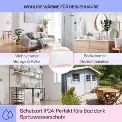 Bansin Crystal Smart Konvektions-Heizgerät 1500W 5 - 50 °C App-Steuerung -Haushaltsgeräte Geschäft 10041210 de 0005 usp