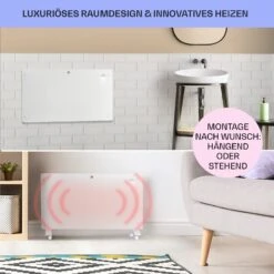 Bansin Crystal Smart Konvektions-Heizgerät 1500W 5 - 50 °C App-Steuerung -Haushaltsgeräte Geschäft 10041210 de 0007 usp