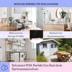 Bansin Crystal Smart Konvektions-Heizgerät 2500W 5 - 50 °C App-Steuerung -Haushaltsgeräte Geschäft 10041211 de 0005 usp