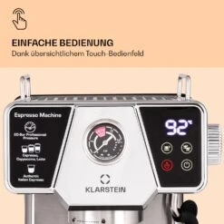 Libeica Espressomaschine 19 Bar Ca. 10 Tassen 1,8 Liter Milchschaum 12 Libeica Espressomaschine 19 Bar Ca. 10 Tassen 1,8 Liter Milchschaum -Haushaltsgeräte Geschäft 10041253 de 0003 logo
