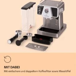 Libeica Espressomaschine 19 Bar Ca. 10 Tassen 1,8 Liter Milchschaum 16 Libeica Espressomaschine 19 Bar Ca. 10 Tassen 1,8 Liter Milchschaum -Haushaltsgeräte Geschäft 10041253 de 0007 logo