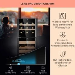 El Dorado 89 Humidor & Weinkühlschrank Touch 89L LED 13 El Dorado 89 Humidor & Weinkühlschrank Touch 89L LED -Haushaltsgeräte Geschäft 10041276 de 0003 logo