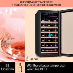 Vinamour 38 Uno Weinkühlschrank 12 Vinamour 38 Uno Weinkühlschrank -Haushaltsgeräte Geschäft 10041312 de 0003 logo
