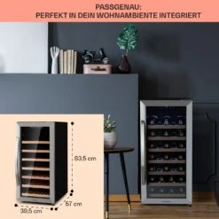 Vinamour 38 Uno Weinkühlschrank 15 Vinamour 38 Uno Weinkühlschrank -Haushaltsgeräte Geschäft 10041312 de 0006 logo