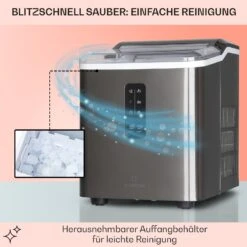 Albaron Supreme Eiswürfelmaschine Bullet 12kg/24h 1,5 Ltr Edelstahl -Haushaltsgeräte Geschäft 10041360 de 0005 logo