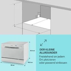 Havasia UV 6 Geschirrspüler UV-Licht Freistehend 1380W -Haushaltsgeräte Geschäft 10041823 de 0005 usp