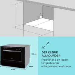 Havasia UV 6 Luminance Geschirrspüler UV Glasfront Freistehend 1380W 14 Havasia UV 6 Luminance Geschirrspüler UV Glasfront Freistehend 1380W -Haushaltsgeräte Geschäft 10041827 de 0005 usp