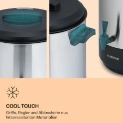 Abbey 25 Einkochautomat Getränkespender 25L 100°C 180min Edelstahl -Haushaltsgeräte Geschäft 10041838 de 0005 logo