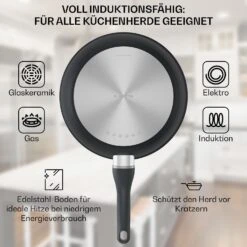 Noto Endurance Bratpfannen-Set Geschmiedetes Aluminium 3 Größen 2 Filz-Schoner -Haushaltsgeräte Geschäft 10045004 de 0005 usp