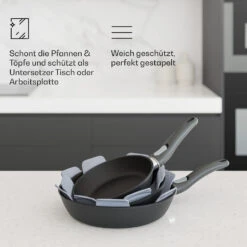 Noto Endurance Filz-Set 5 Stck. Sternförmig Sehr Weich Für Töpfe & Pfannen Ø38 Cm -Haushaltsgeräte Geschäft 10045021 de 0002 usp