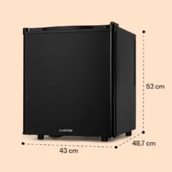 Happy Hour 45 Mini-Kühlschrank Minibar Getränkekühlschrank 45 L 26 DB -Haushaltsgeräte Geschäft 10045048 yy 0007 dimensions