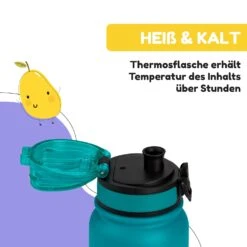 Wakaba Thermosflasche 550 Ml Edelstahl Tritan BPA-frei 14 Wakaba Thermosflasche 550 Ml Edelstahl Tritan BPA-frei -Haushaltsgeräte Geschäft 10045263 de 0005 usp