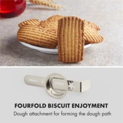 Curve Plus Küchenmaschinen-Set | 5l | 4-in-1 Fleischwolf | Silber -Haushaltsgeräte Geschäft 60002330 yy 0004 logo Klarstein Curve Plus Kuechenmaschinen Set silber