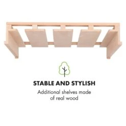 Barossa 102 Duo Weinkühlschrank-Set 2 Zonen 102 Fl. Weinglasregal -Haushaltsgeräte Geschäft 60002419 yy 0011 logo Klarstein Barossa 102D Weinglas Regal Echtholz