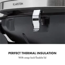 Parforce One 3,5kW 12000BTU 300°C SNJS Gasschlauch Schwarz 18 Parforce One 3,5kW 12000BTU 300°C SNJS Gasschlauch Schwarz -Haushaltsgeräte Geschäft 60002427 yy 0007 logo Klarstein Parforce One Gasgrill 12000BTU schwarz