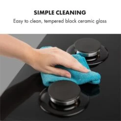 Kalahari Ignito Einbau-Ofen-Set Elektro / Gas 68Ltr Schwarz Edelstahl 23 Kalahari Ignito Einbau-Ofen-Set Elektro / Gas 68Ltr Schwarz Edelstahl -Haushaltsgeräte Geschäft 60002586 yy 0010 logo Klarstein Ignito 4 Zonen Gaskochfeld schwarz