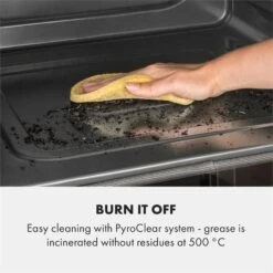 Gusteau Delicatessa Einbau-Ofen-Set Induktion 7000W Schwarz Edelstahl 13 Gusteau Delicatessa Einbau-Ofen-Set Induktion 7000W Schwarz Edelstahl -Haushaltsgeräte Geschäft 60002594 yy 0004 logo Klarstein Gusteau Elektrischer Einbaubackofen schwarz