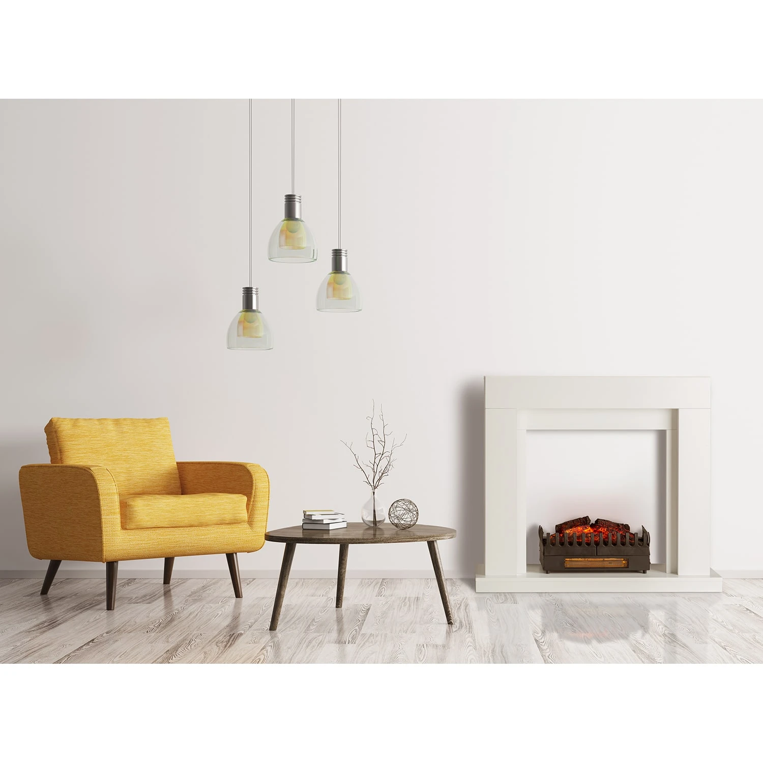 Studio Frame Kamingehäuse + Kamini Kamineinsatz MDF Klassisches Design 5 Studio Frame Kamingehäuse + Kamini Kamineinsatz MDF Klassisches Design – Bild 3