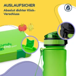 Schmatzfatz Frühstücksset Lunchbox & Trinkflasche Tritan Dicht BPA-frei -Haushaltsgeräte Geschäft 60002938 de 0003 logo